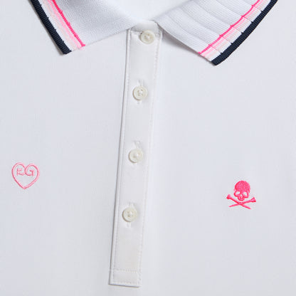 EMBROIDERED TECH PIQUÉ SLEEVELESS PERFORMANCE POLO | G/FORE Outlet