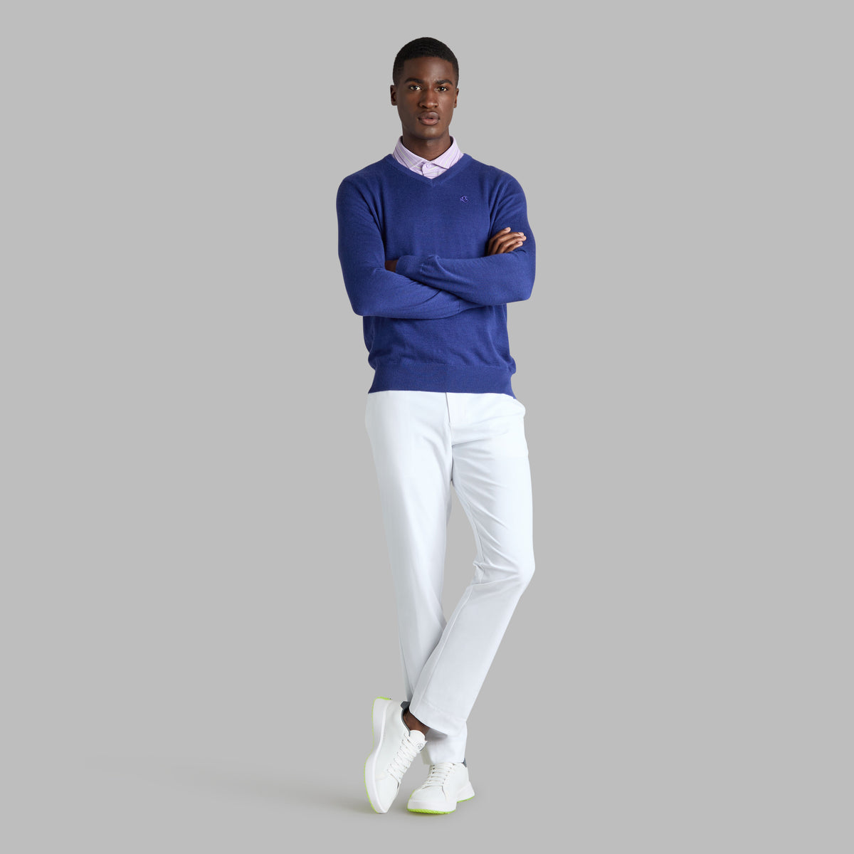 G SCRIBE VERSE V NECK CASHMERE SWEATER | G/FORE Near me