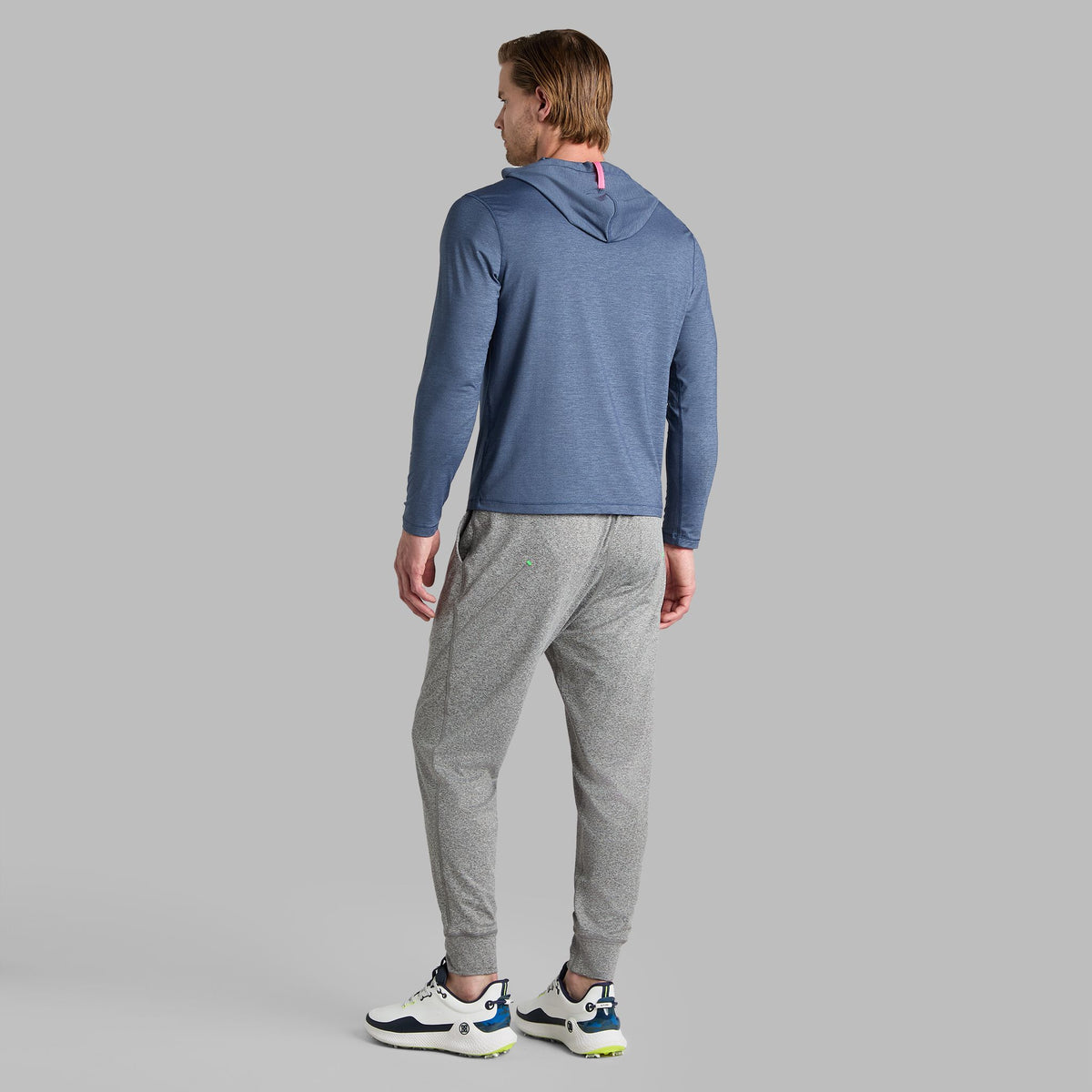 2026 PGA MÉLANGE ICE NYLON HOODIE |PULLOVERS & QUARTER-ZIPS |G/FORE | G/FORE Outlet