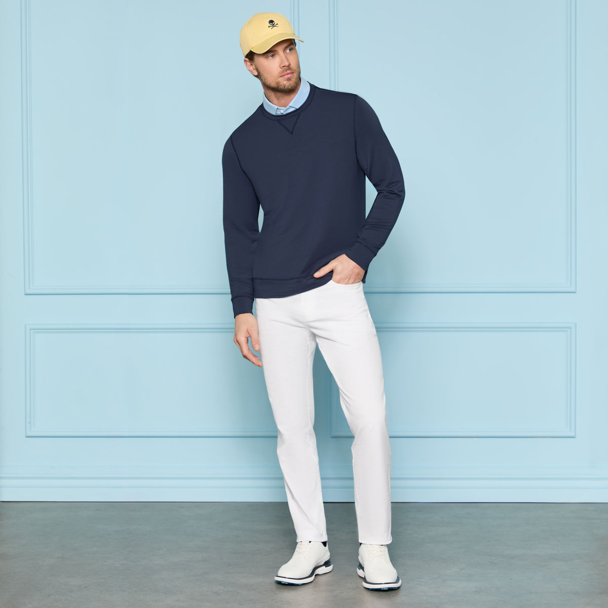 ALL PLAY COTTON STRETCH 5 POCKET STRAIGHT LEG PANT | G/FORE For Sale