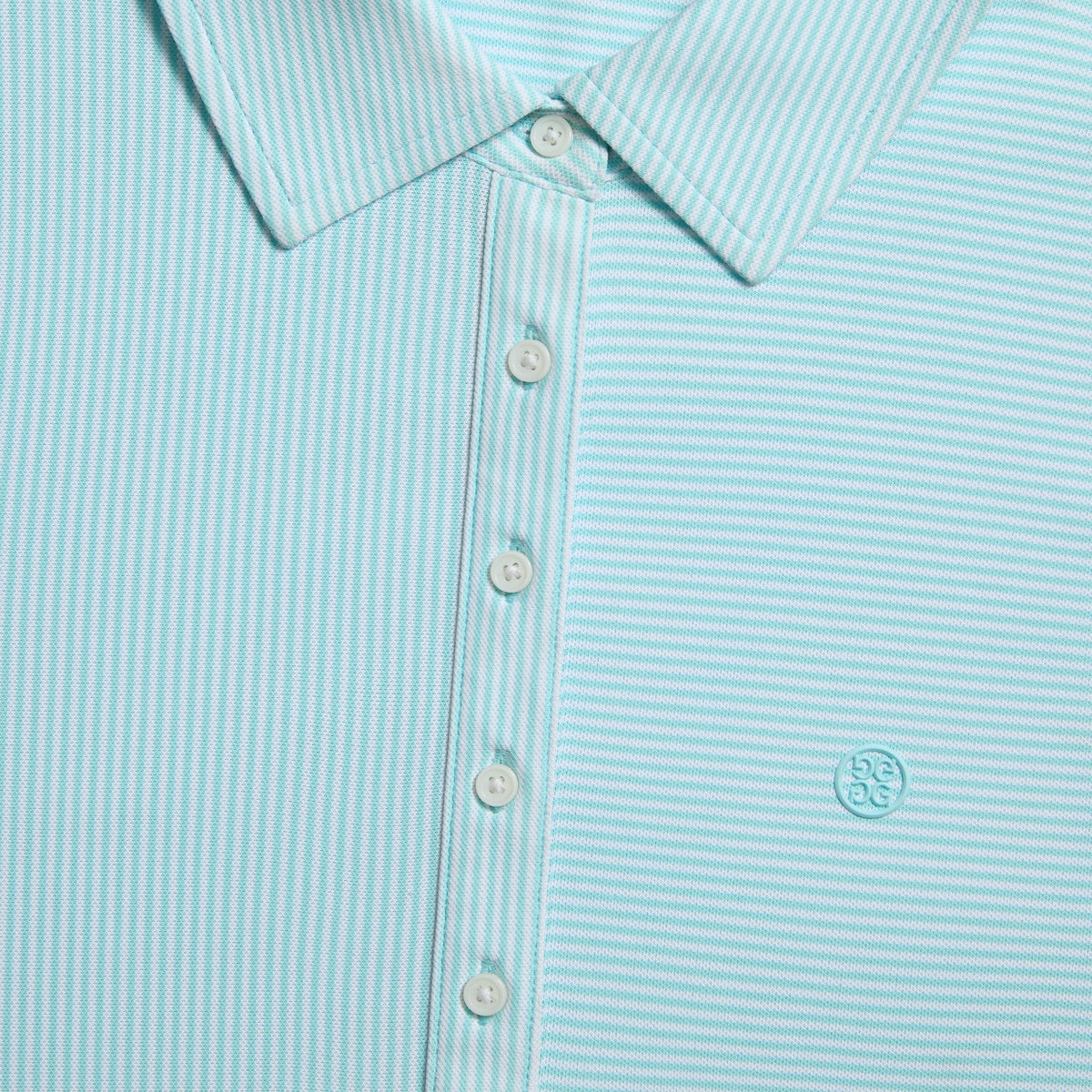 FEEDER STRIPE TECH PIQUÉ SLEEVELESS POLO | G/FORE sale