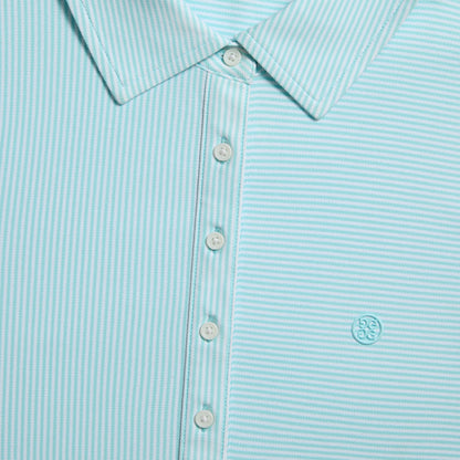 FEEDER STRIPE TECH PIQUÉ SLEEVELESS POLO | G/FORE sale
