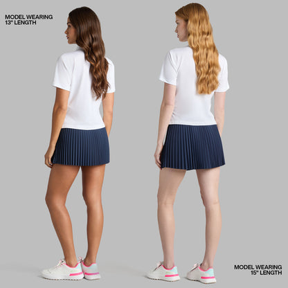 MICROPLEAT STRETCH WOVEN HIGHWAISTED SKORT | G/FORE Near me