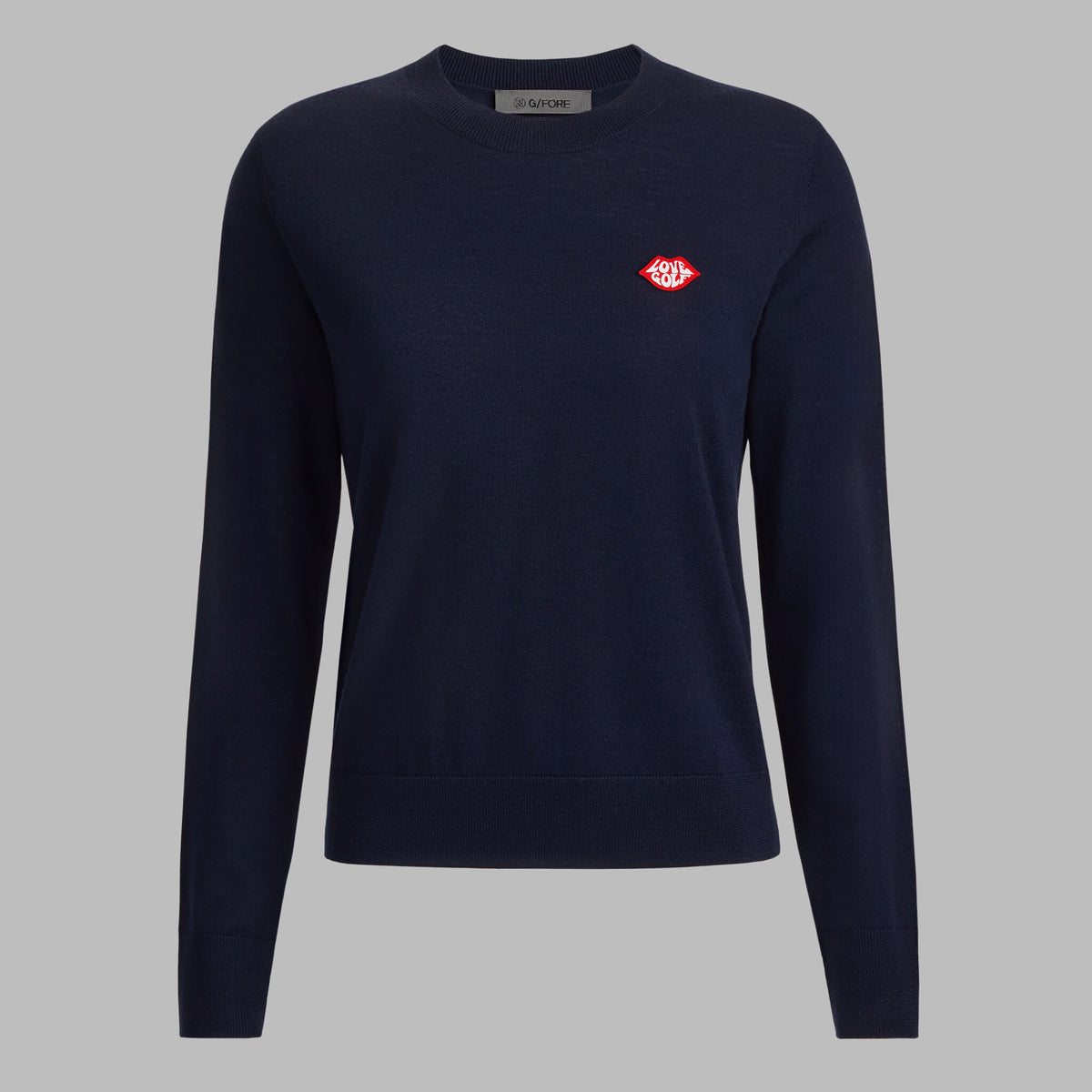 LOVE GOLF MERINO WOOL CREWNECK SWEATER | G/FORE New