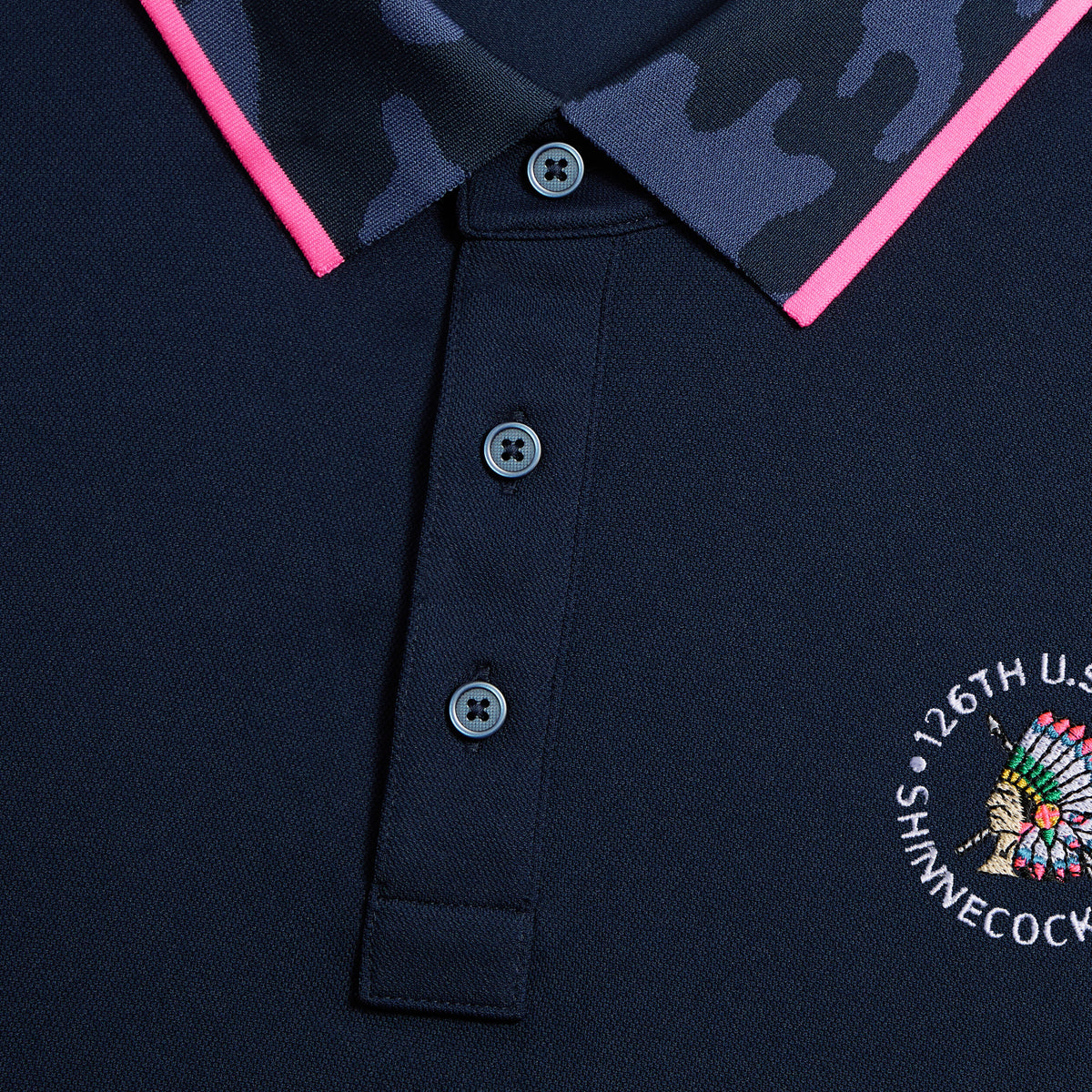 2026 U.S. OPEN CAMO COLLAR PERFORMANCE PIQUÉ POLO | G/FORE New