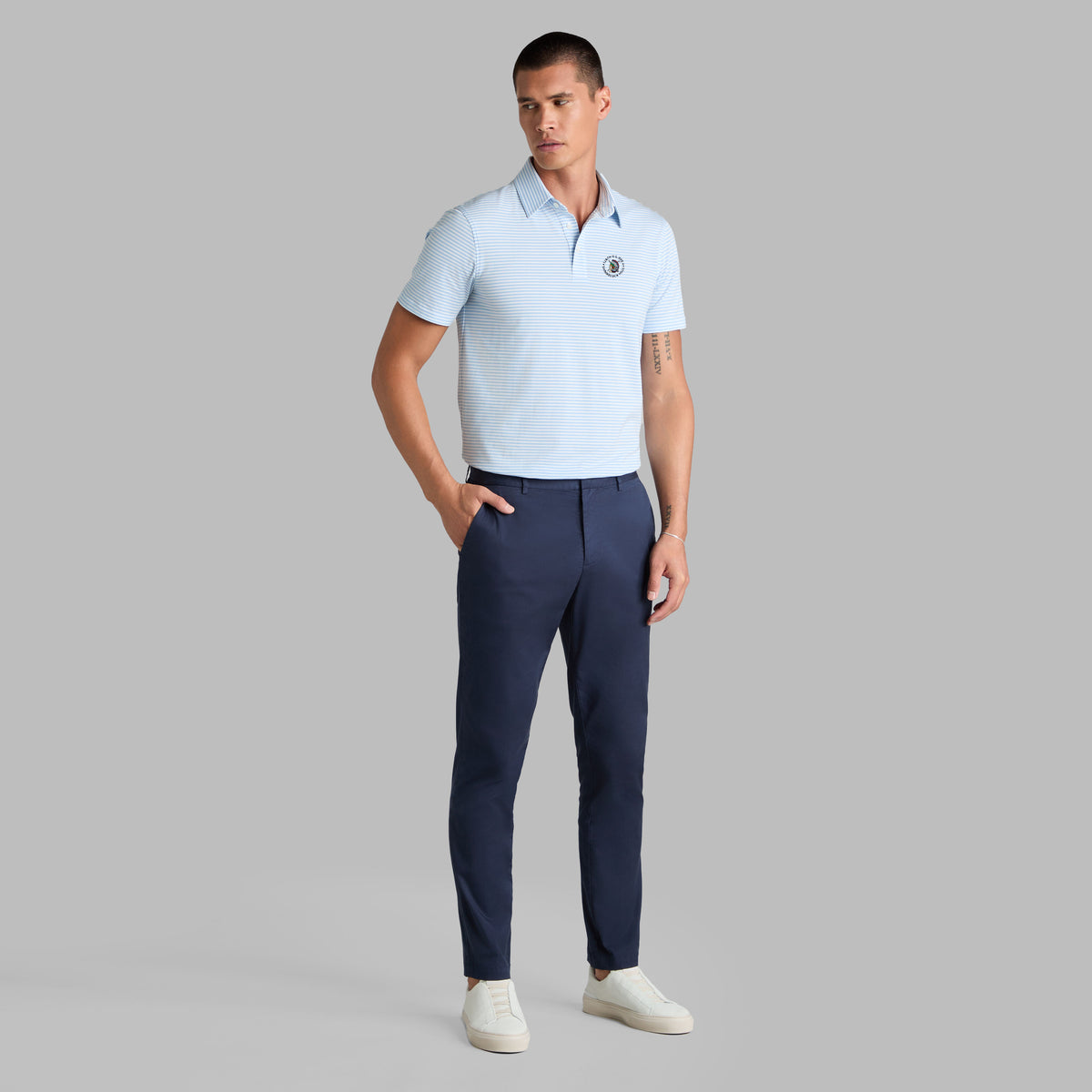 2026 U.S. OPEN ALL PLAY STRIPE STRETCH KNIT POLO | G/FORE