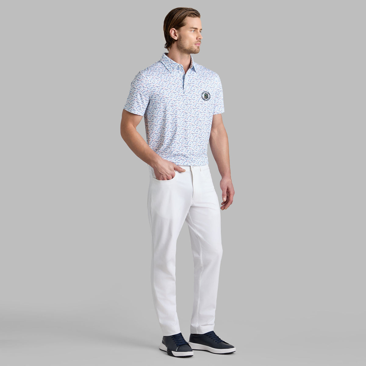 LTD RELEASE 2026 U.S. OPEN AYE POPPY TECH JERSEY POLO | G/FORE