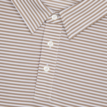 ALL PLAY STRIPE STRETCH KNIT POLO | G/FORE On sale