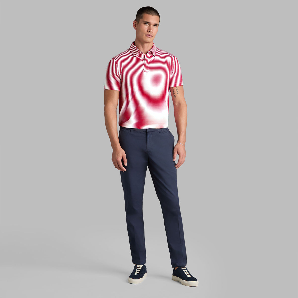 ALL PLAY STRIPE STRETCH KNIT POLO | G/FORE Near me