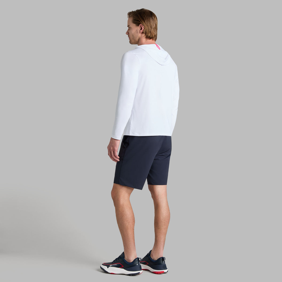 MÉLANGE ICE NYLON HOODIE |PULLOVERS & QUARTER-ZIPS |G/FORE | G/FORE Discount