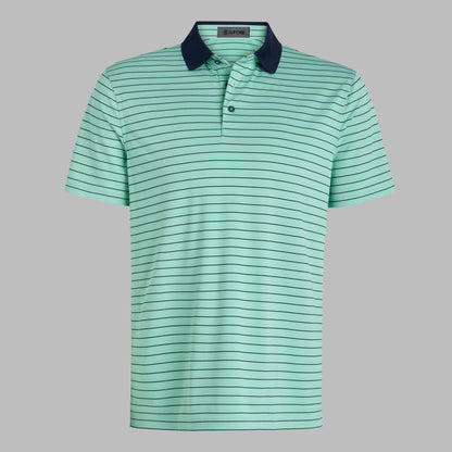 HERRINGBONE STRIPE TECH JERSEY POLO | G/FORE Discount