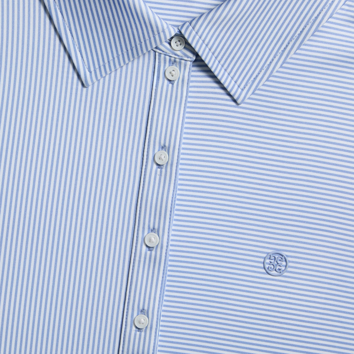 MIX STRIPE SHORT SLEEVE POLO | G/FORE New
