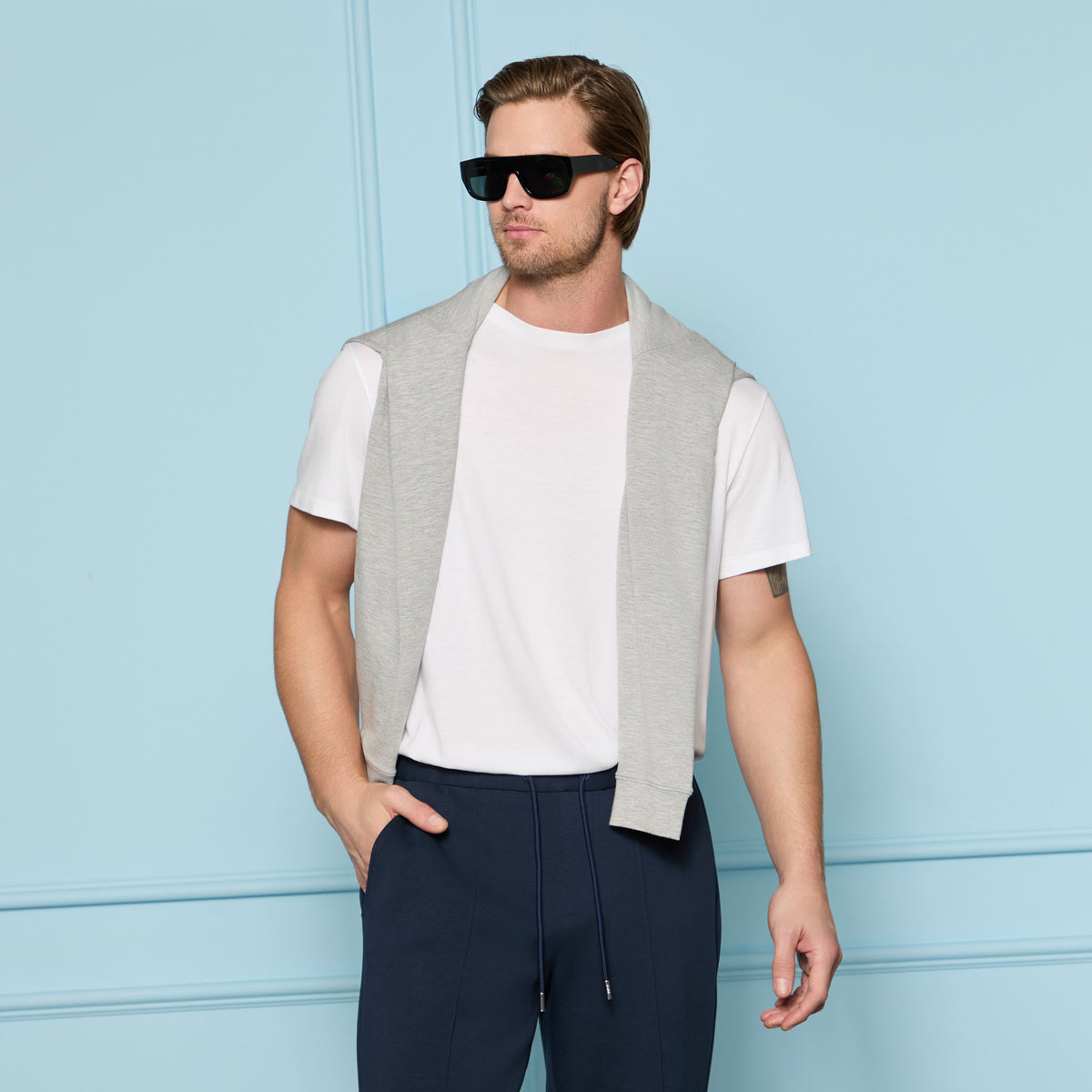 CRUCIAL COTTON TEE | G/FORE On sale