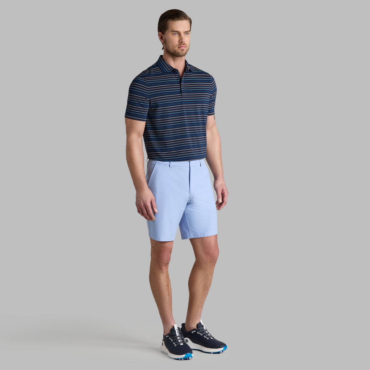 MULTI STRIPE TECH JERSEY POLO | G/FORE Outlet