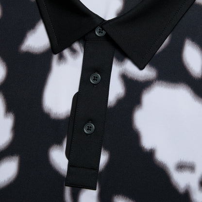 BLUR FLORAL TECH JERSEY POLO | G/FORE US