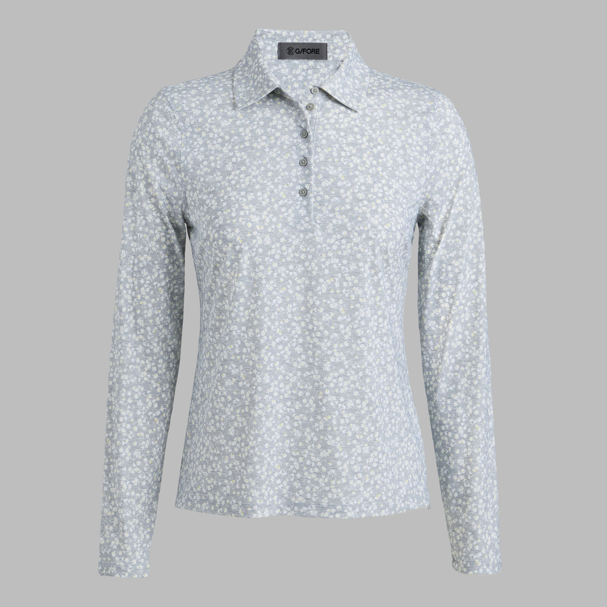 DITSY FLORAL TECH JERSEY LONG SLEEVE POLO | G/FORE New