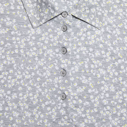 DITSY FLORAL TECH JERSEY LONG SLEEVE POLO | G/FORE New