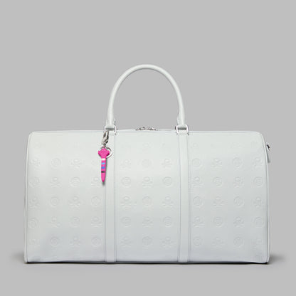 EMBOSSED SKULL & TEES LEATHER WEEKENDER | G/FORE On sale
