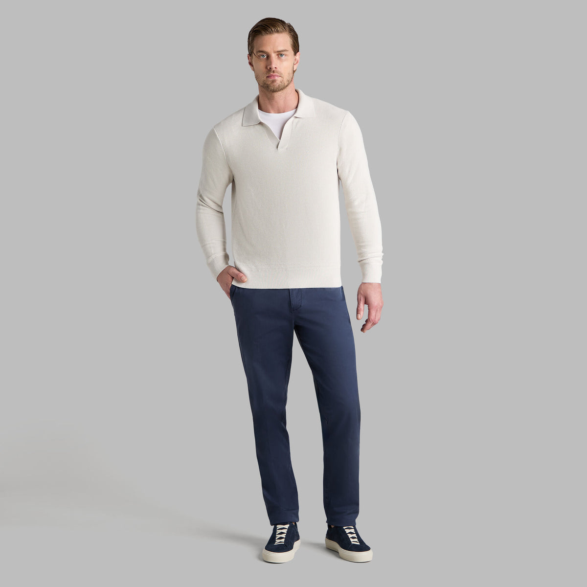 JOHNNY COLLAR COOLING COTTON SWEATER POLO | G/FORE sale