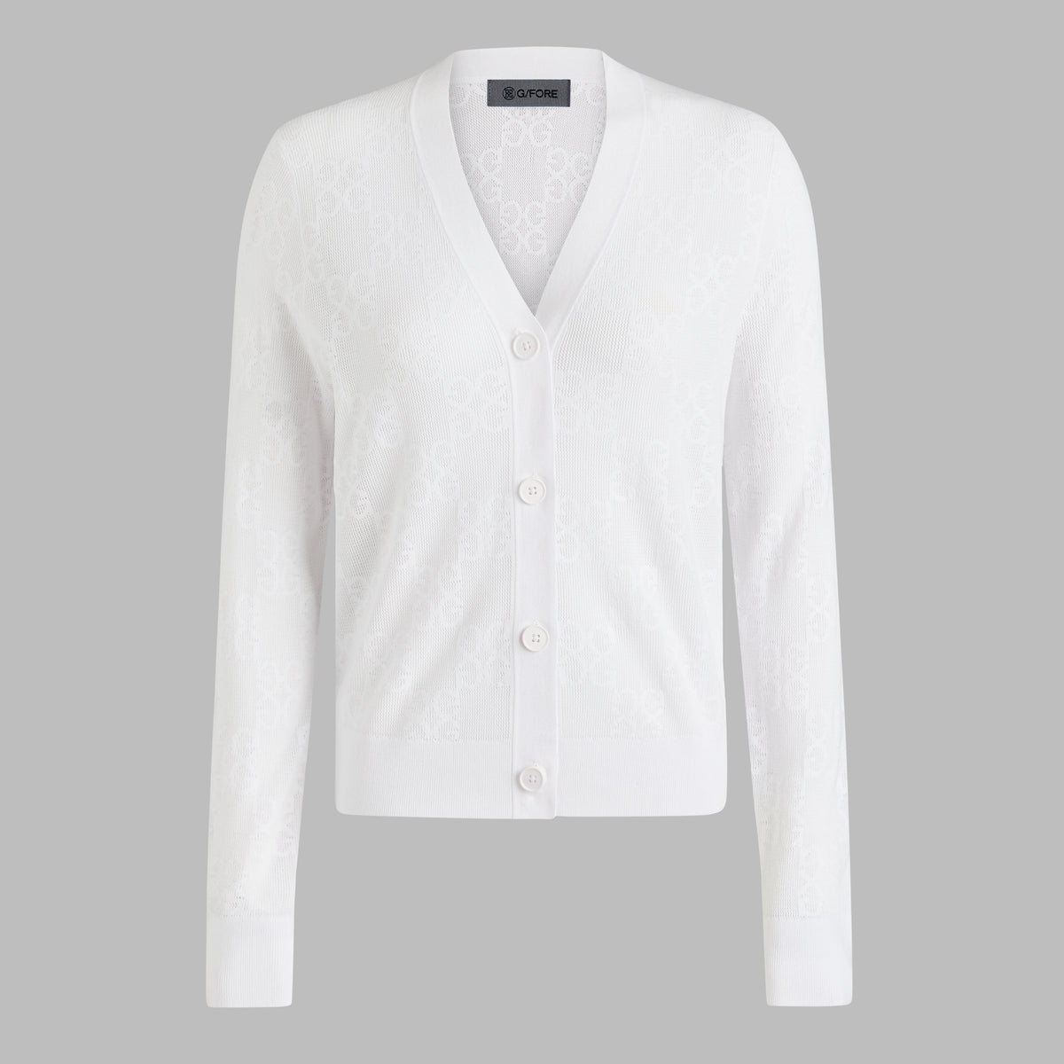 POINTELLE G SWEATER CARDIGAN | G/FORE Discount