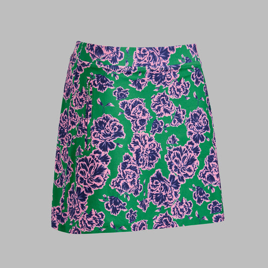 STAMPED FLORAL TECH JERSEY SKORT | G/FORE New