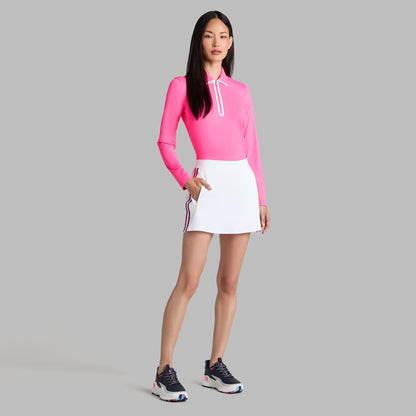 SILKY TECH NYLON LONG SLEEVE 1/4 ZIP POLO | G/FORE Discount