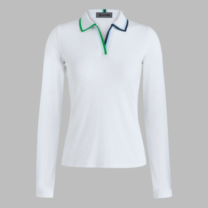 JOHNNY COLLAR RIBBED TECH POLO | G/FORE Outlet