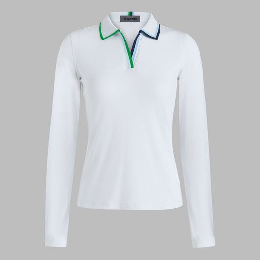 JOHNNY COLLAR RIBBED TECH POLO | G/FORE Outlet