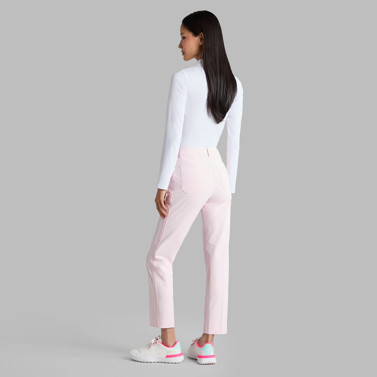 RIBBED TECH NYLON LONG SLEEVE POLO | G/FORE sale