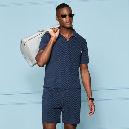 LTD RELEASE SWELL TERRY JACQUARD POLO | G/FORE sale