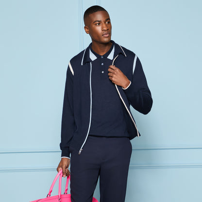 CASHMERE POLO JACKET | G/FORE US
