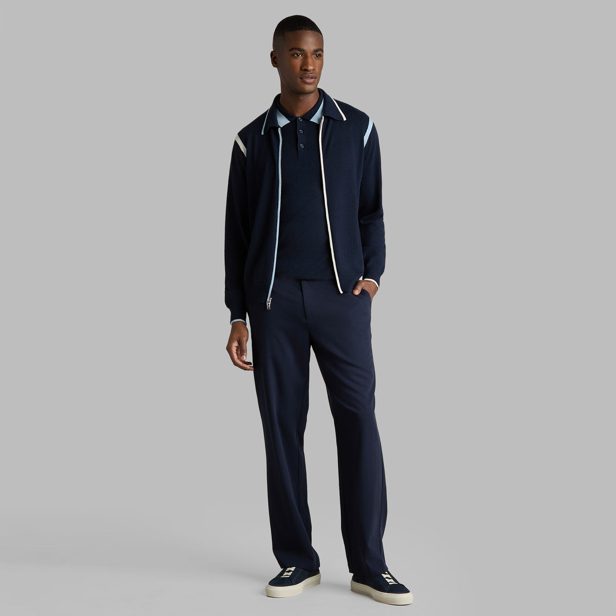 CASHMERE POLO JACKET | G/FORE US