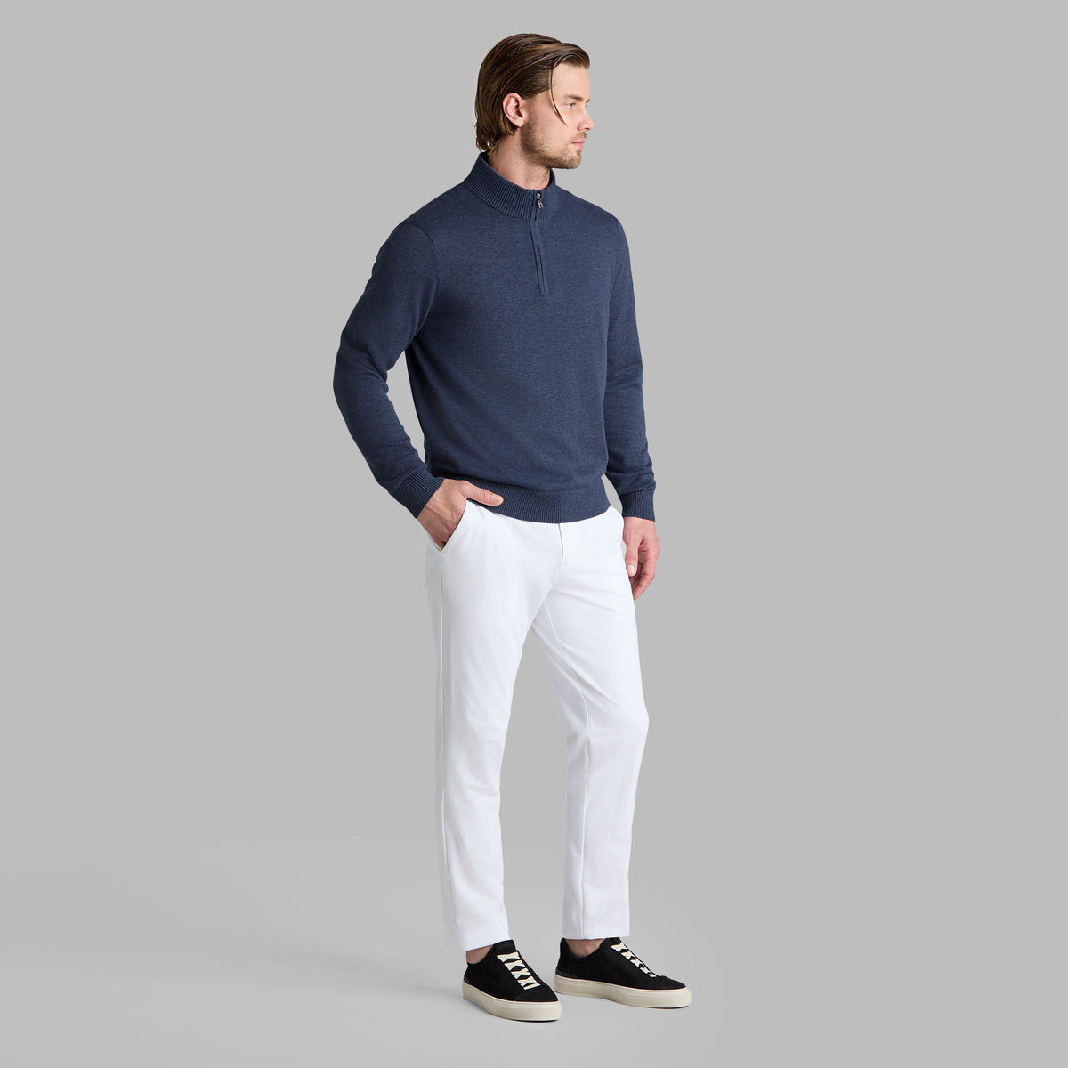 COOLING COTTON 1/4 ZIP SWEATER | G/FORE For Sale