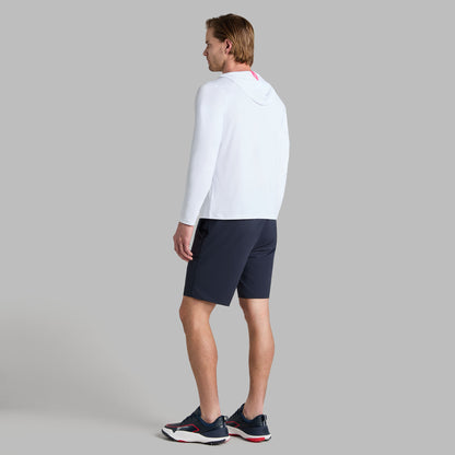 MÉLANGE ICE NYLON HOODIE |PULLOVERS & QUARTER-ZIPS |G/FORE | G/FORE US