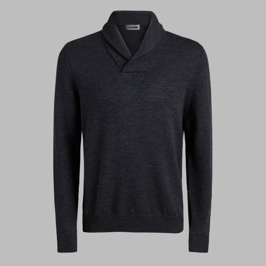 SHAWL COLLAR MERINO WOOL SWEATER | G/FORE sale