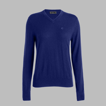G SCRIBE VERSE V NECK CASHMERE SWEATER | G/FORE For Sale
