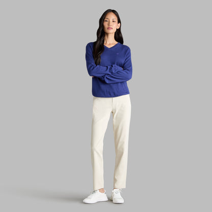 G SCRIBE VERSE V NECK CASHMERE SWEATER | G/FORE For Sale