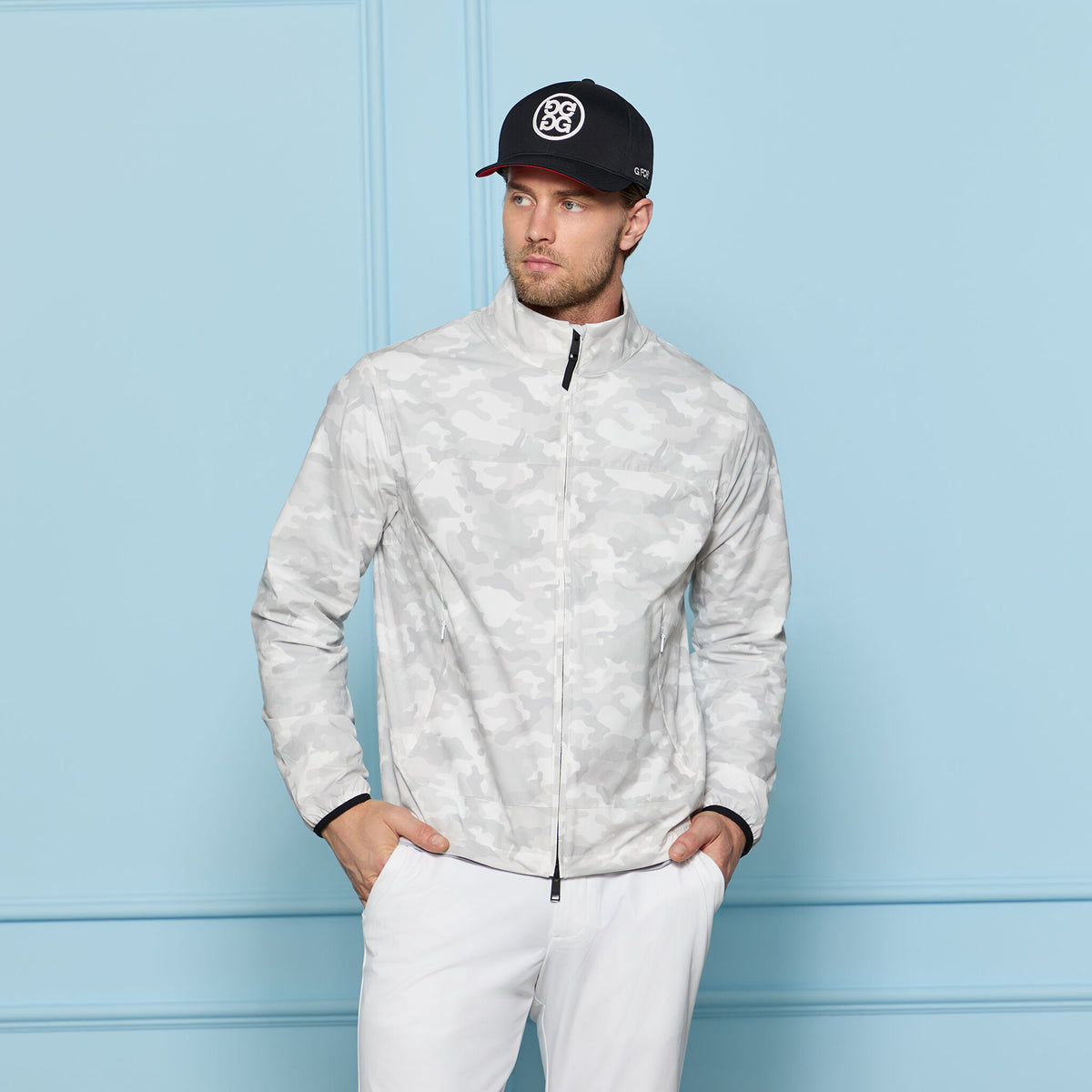 PARACHUTE CAMO WINDBREAKER | G/FORE For Sale