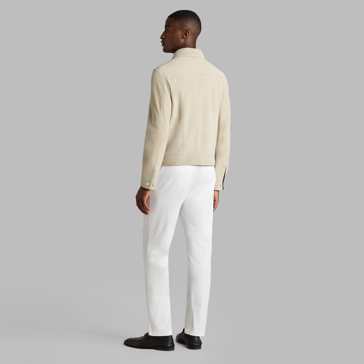 SUEDE TRUCKER JACKET | G/FORE Discount