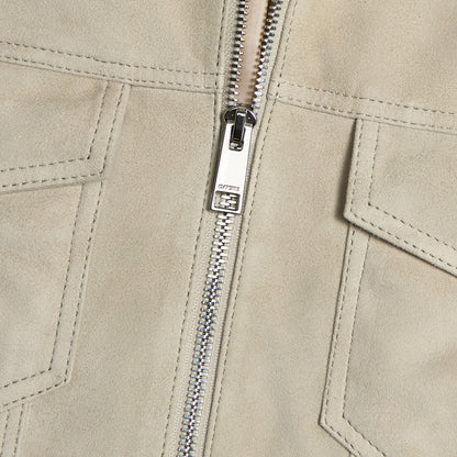 SUEDE TRUCKER JACKET | G/FORE Discount