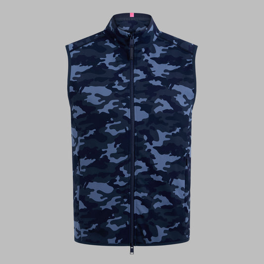 DOUBLE KNIT CAMO VEST | G/FORE Online