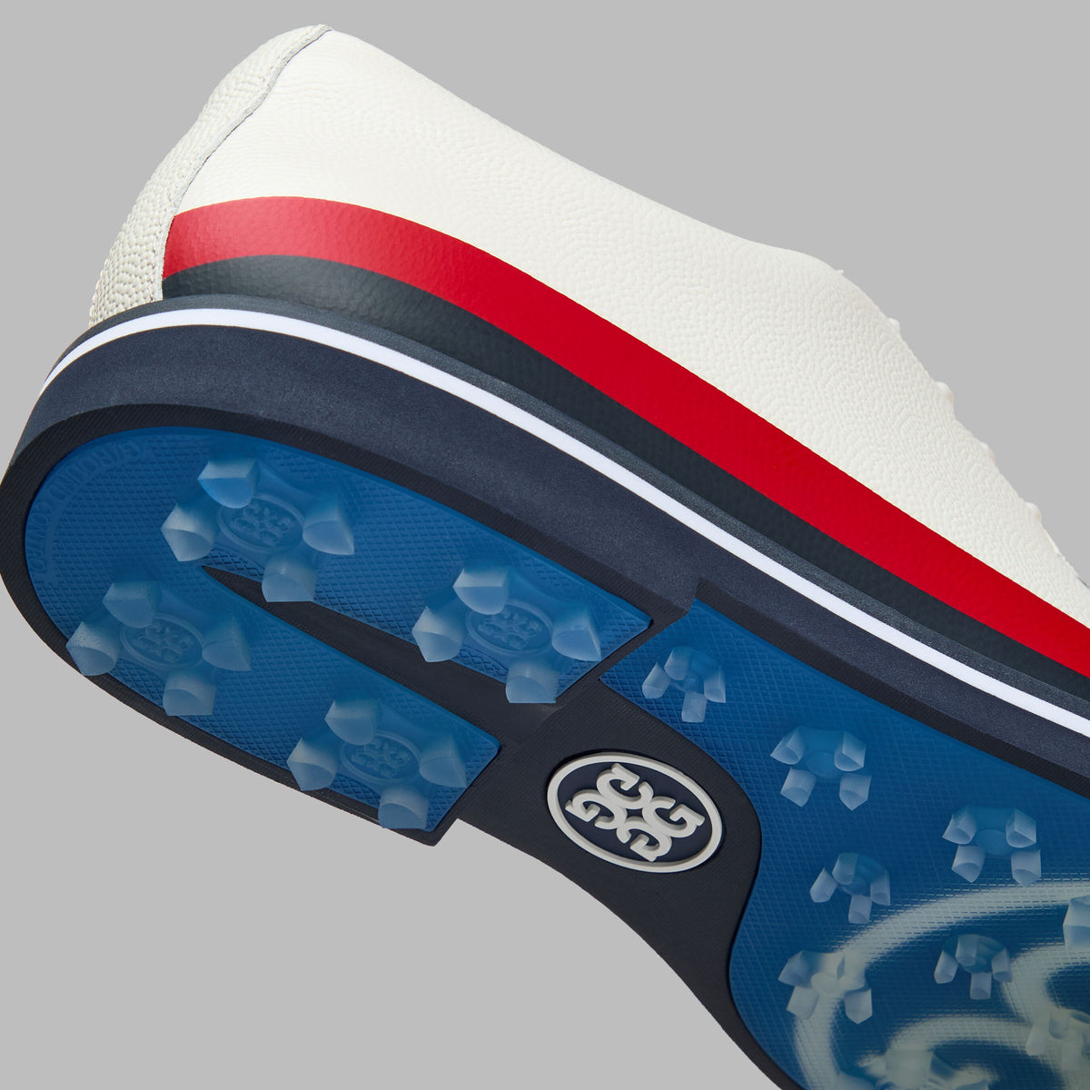 GALLIVANTER TUXEDO STRIPE LEATHER GOLF SHOE | G/FORE US
