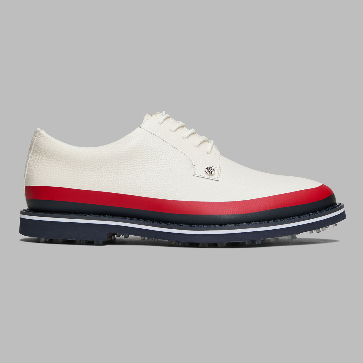 GALLIVANTER TUXEDO STRIPE LEATHER GOLF SHOE | G/FORE US