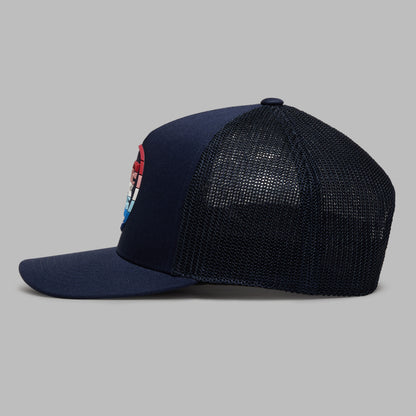 GRADIENT CIRCLE G'S MID TRUCKER HAT |HATS | G/FORE Outlet