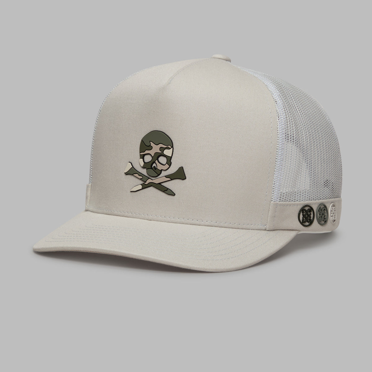 CAMO SKULL & TEES TALL TRUCKER HAT |HATS | G/FORE Near me