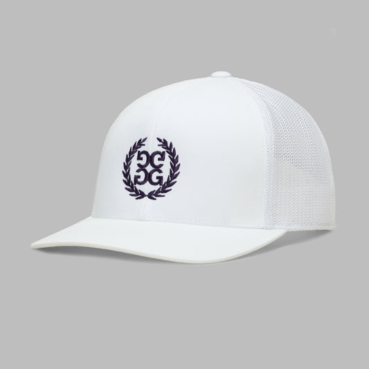 LTD RELEASE G WREATH TRUCKER HAT | G/FORE New