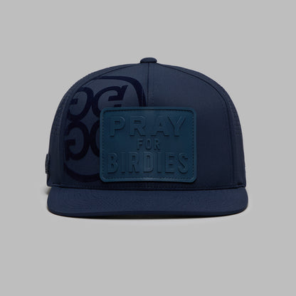 PRAY FOR BIRDIES PATCH PERFORATED DELTA HAT |HATS | G/FORE On sale