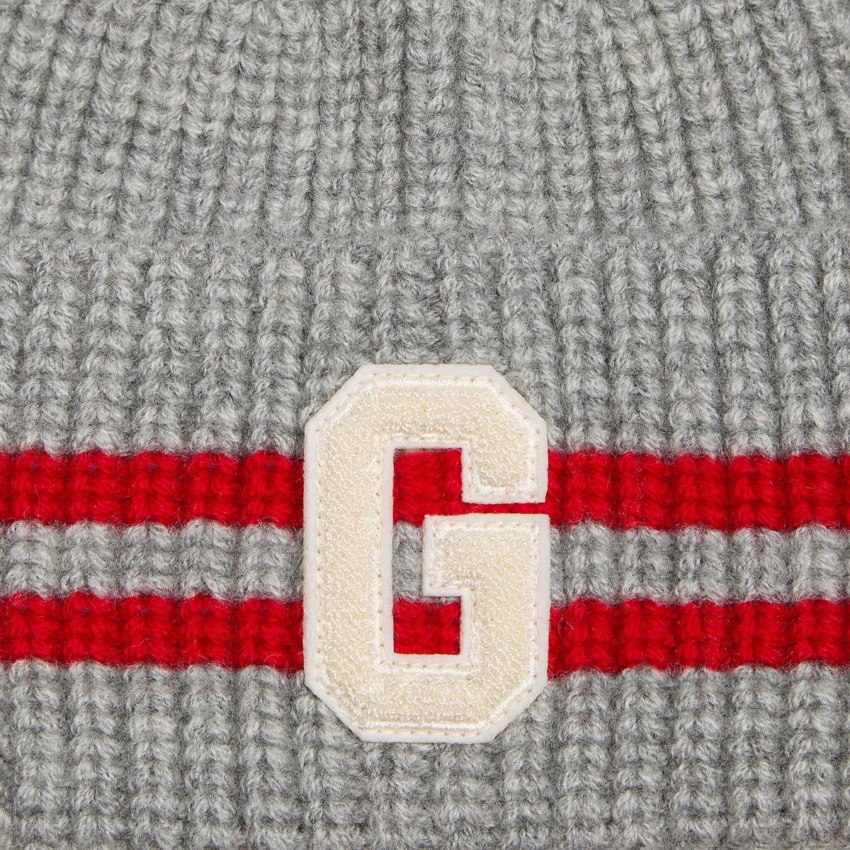 STRIPED IT LETTER G WOOL CASHMERE BEANIE | G/FORE sale