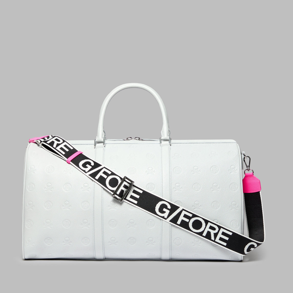 EMBOSSED SKULL & TEES LEATHER WEEKENDER | G/FORE For Sale