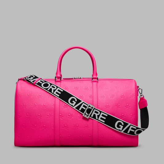 EMBOSSED SKULL & TEES LEATHER WEEKENDER | G/FORE Near me